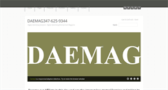 Desktop Screenshot of daemag.com